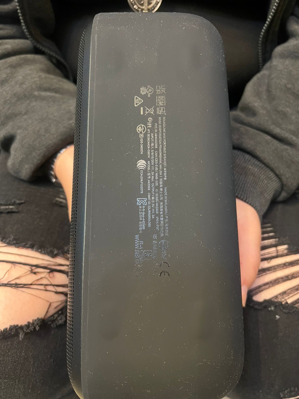 Bose Altavoz Portátil SoundLink MAX, Impermeable, Bluetooth.