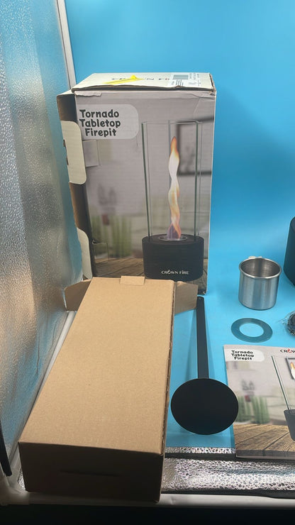 Lámpara Biográfica Sin Humo Para Decoración Del Hogar CROWN FIRE
