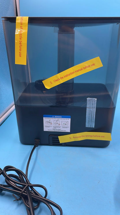 Humidificador De 6l P/ Dormitorio, Ultrasonico, Niebla Fria.