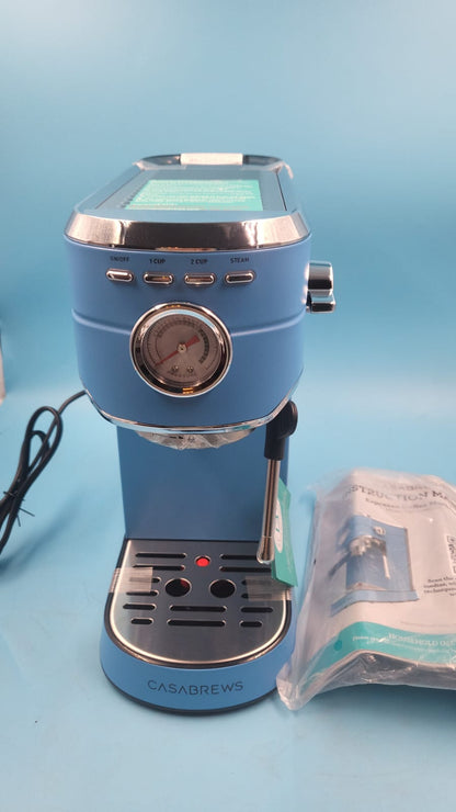 Cafetera Maquina Espresso Casabrews CM541820 Bar Acero