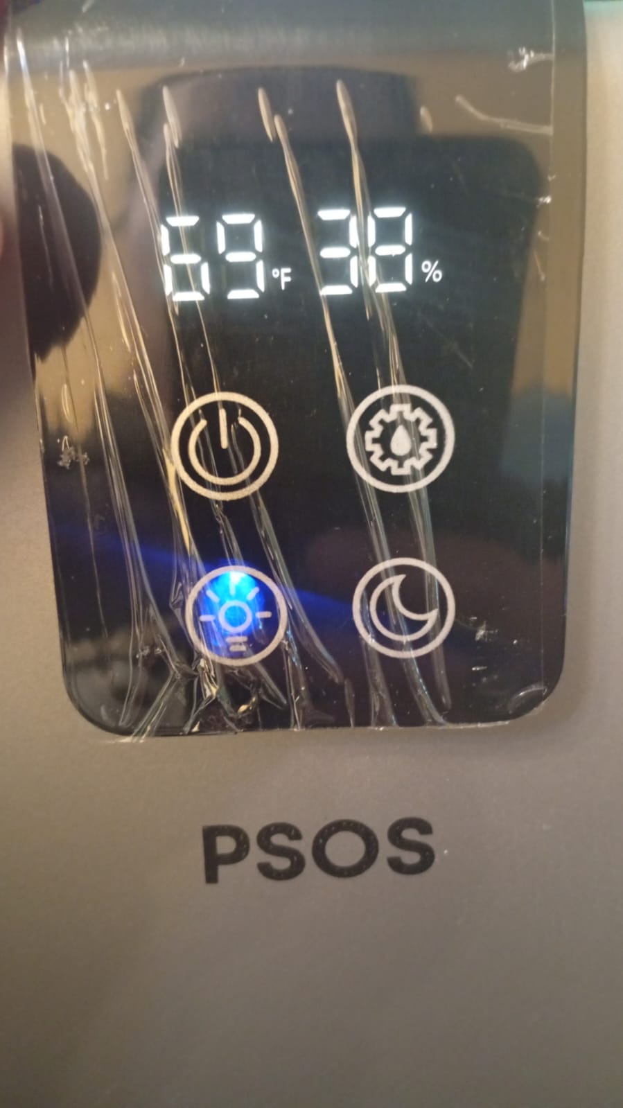 Deshumidificador domestico PSOS, 2600 ml, Sistema Inteligente.