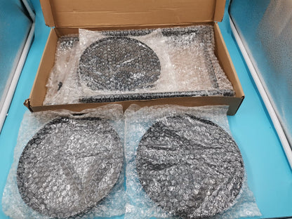 Mesa de Pie 3 Niveles Plegable Metal Negro Ramzyh