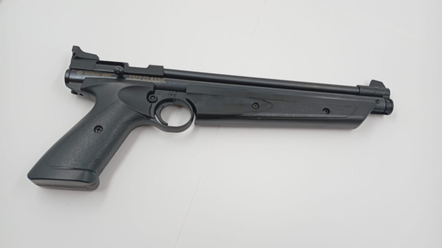Pistola de aire comprimido de un solo disparo, Crosman, (USADO).