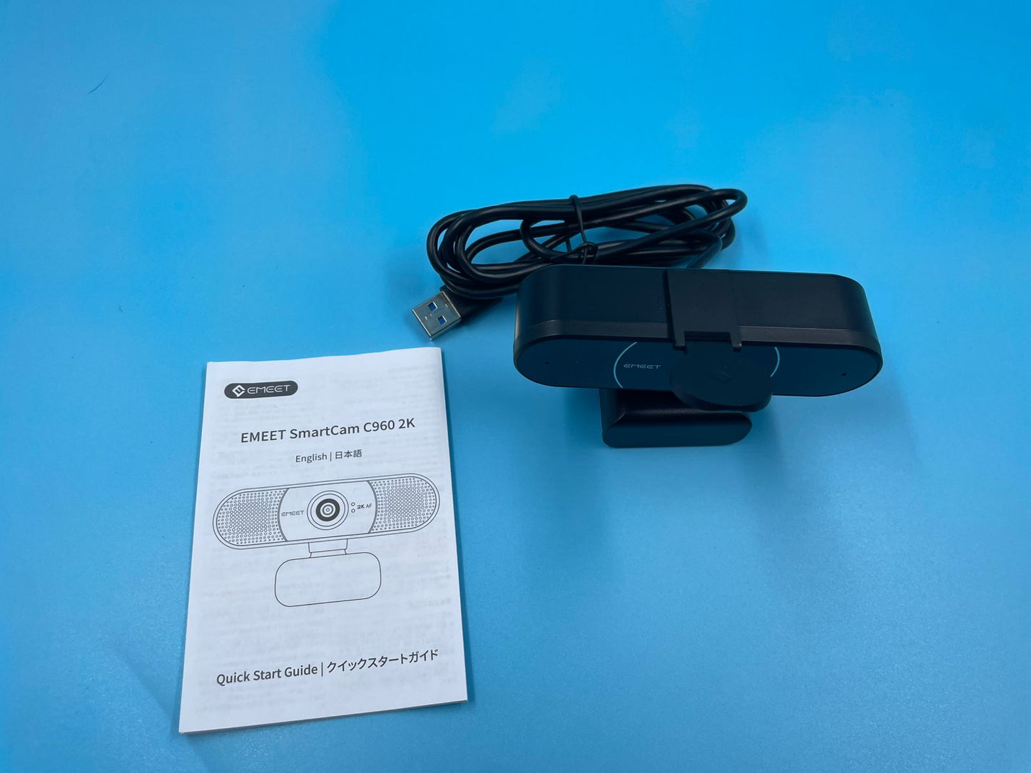 EMEET C960 - Cámara web USB 2K QHD.