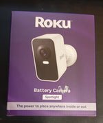 Cámara de batería para seguridad en el hogar, Roku SCB11R.
