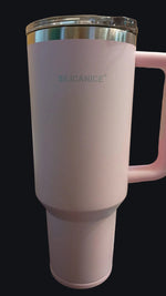 Vaso, stainless steel, 40oz, con popote; aislado, hermético, sin BPA.