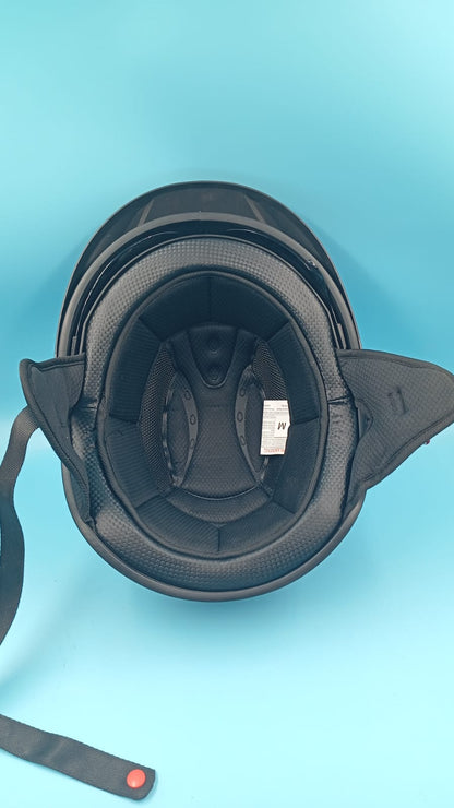 Medio casco, con visera solar, scooter, ATV, Cruiser, Motos, DOT.(USADO)