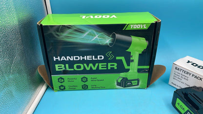 Soplador De Hojas Inalámbrico Con 2 Baterías  YOOVL