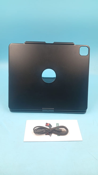 Funda con teclado inalámbrico, giratorio para iPad Pro 12.9" 3rd-6th GEN