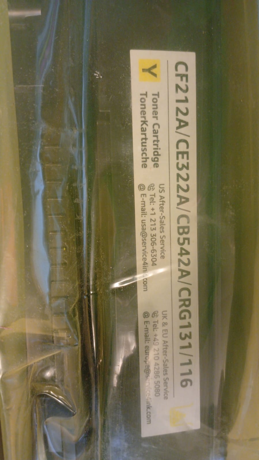 Cartucho de tóner Compatible con Canon 131, 131 A/X, 5pcs.