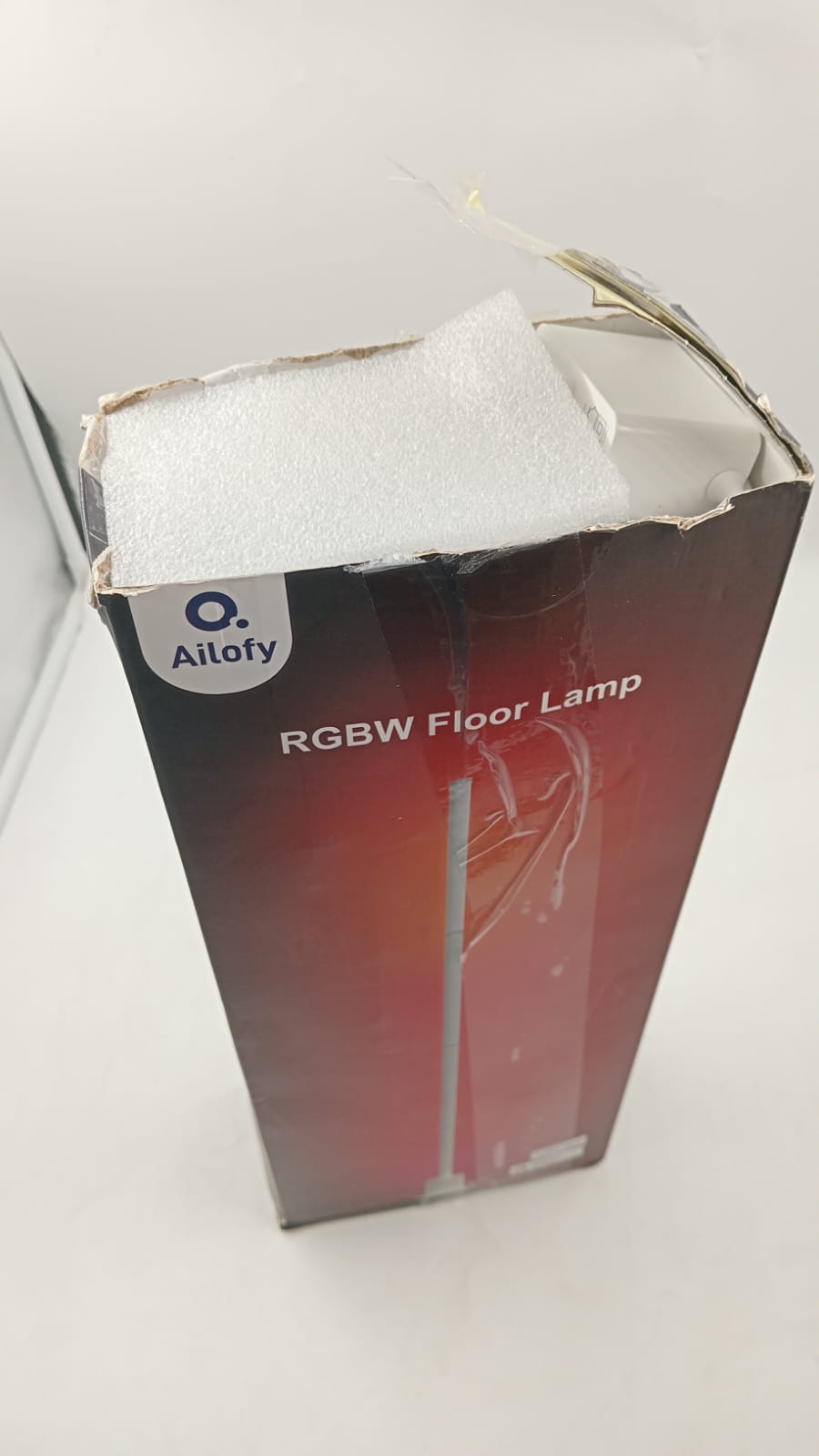 Ailofy, Lámpara de pie inteligente, compatible con Alexa, sincronizable