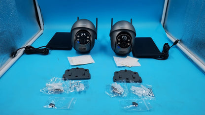 Cámaras De Seguridad ARCCTV Inalámbricas Para Exteriores Con Energía Solar