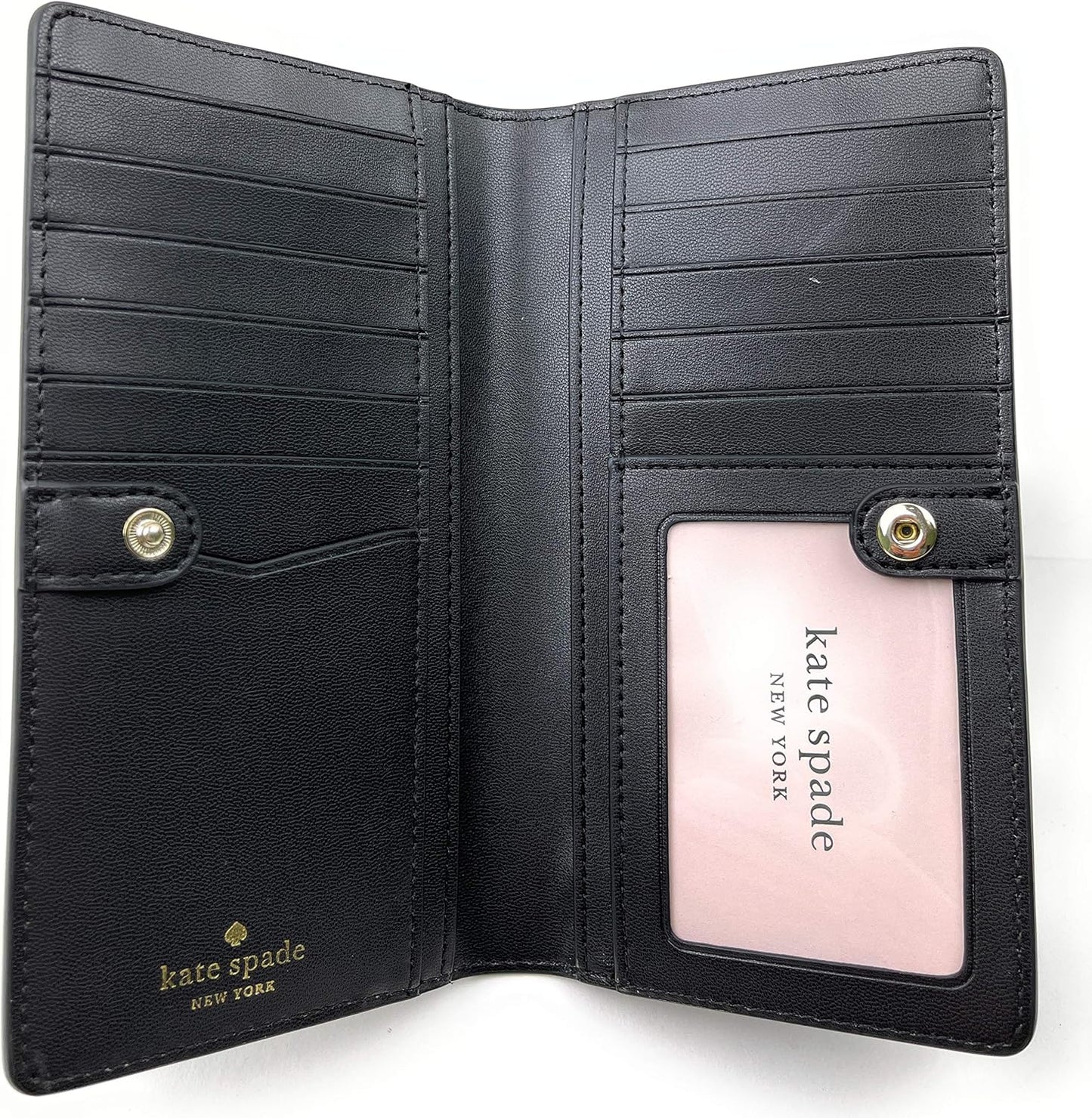 Cartera grande y delgada Madison. Kate Spade