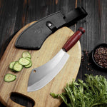 Cuchillo de carnicero OYEZI de 7,5",  acero inoxidable alemán.