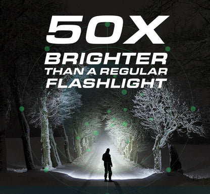 Linternas tácticas TacLight paquete de 3 impermeables