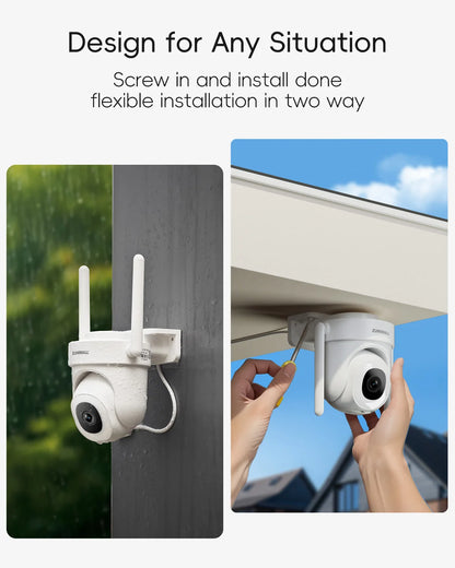 Cámara de seguridad enchufable ZUMIMALL BF-BK05 (USADO)