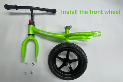 Bicicleta De Equilibrio Elantrip Sin Pedales Ajustable 1 A 3 Años