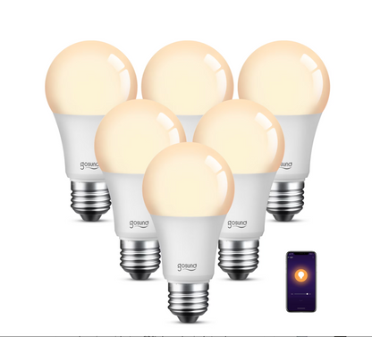 Bombilla inteligente Gosund, LED regulable, wifi, Alexa y Google.
