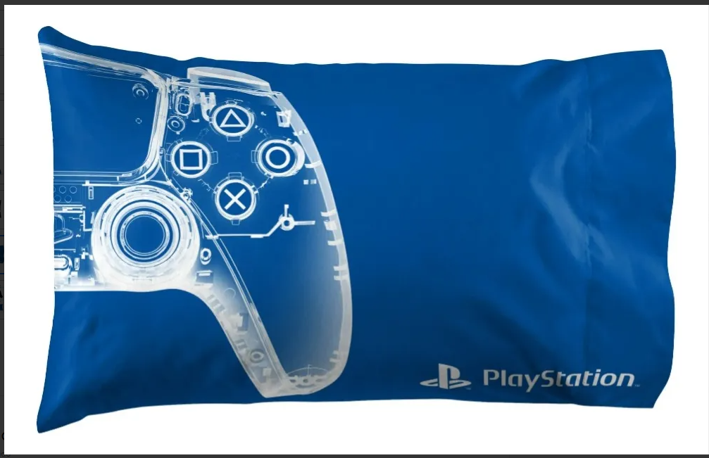 Juego De Cama Reversible Twin, 2 Pzas Gamer PS/ Para Niño.