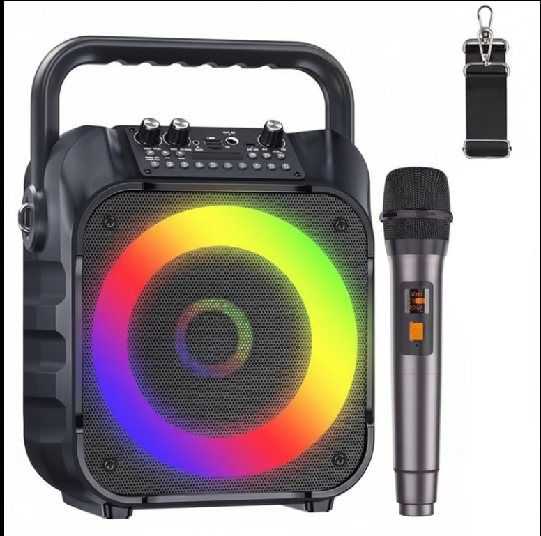Máquina De Karaoke Con 1 Micrófono Inalámbrico K9-M