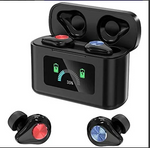 Auriculares intra-aurales inalámbricos con Bluetooth, T12.