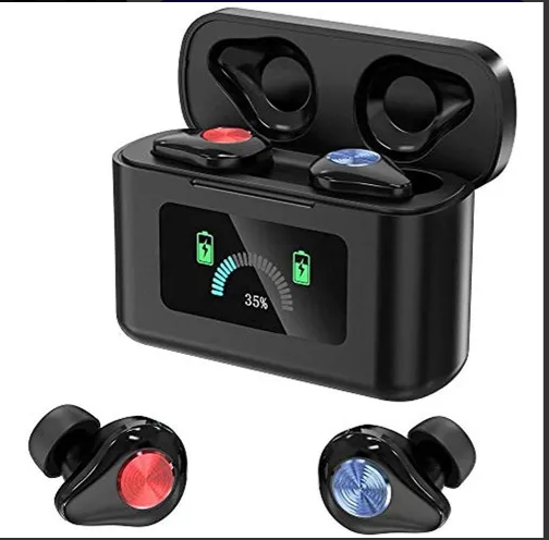 Auriculares intra-aurales inalámbricos con Bluetooth, T12.