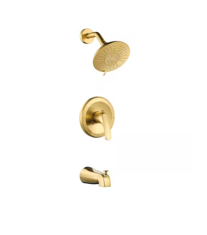 Juego de regadera con desviador, equilibrio de presión, Válvula inc.