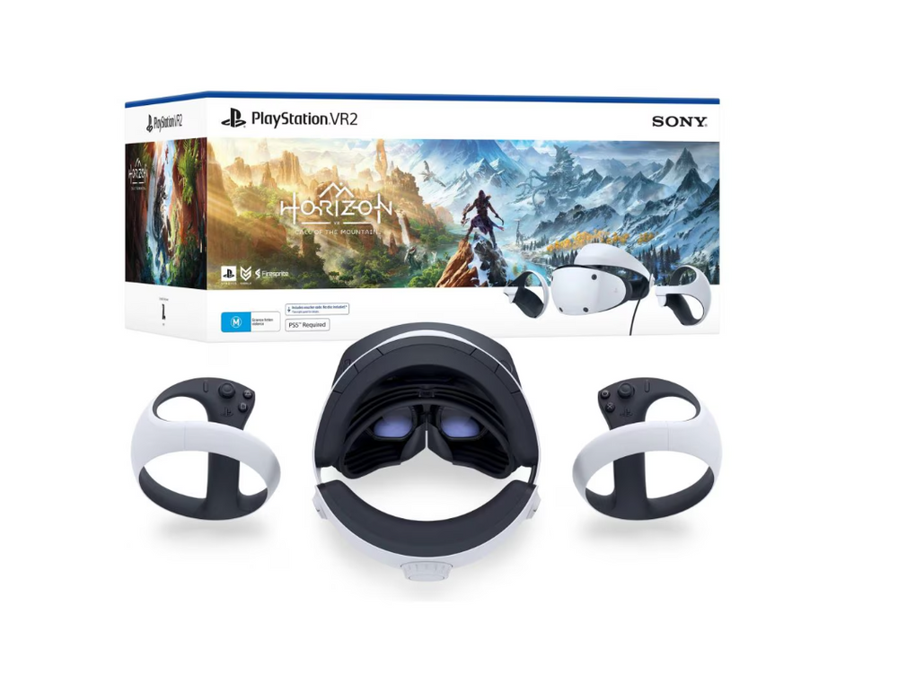 PlayStation VR2, Auriculares, controlador táctil inalámbrico, Blanco.