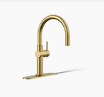 Grifo monomando para fregadero de barra, Kohler 22975-2 Crue.