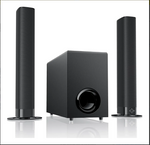 Barra de sonido con subwoofer, Bluetooth Home Theater, 120W (USADO)