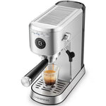 Cafetera espresso, 20 bares, depósito 940ml, espumador de leche.