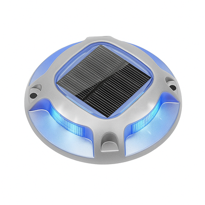 VOLISUN Paquete de 12 luces solares marinas para muelle