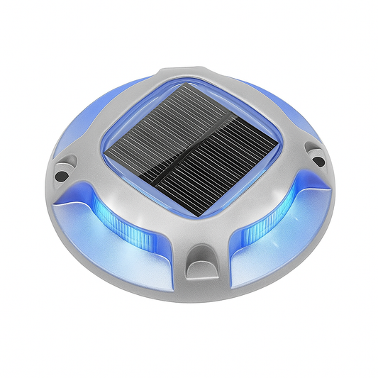 VOLISUN Paquete de 12 luces solares marinas para muelle