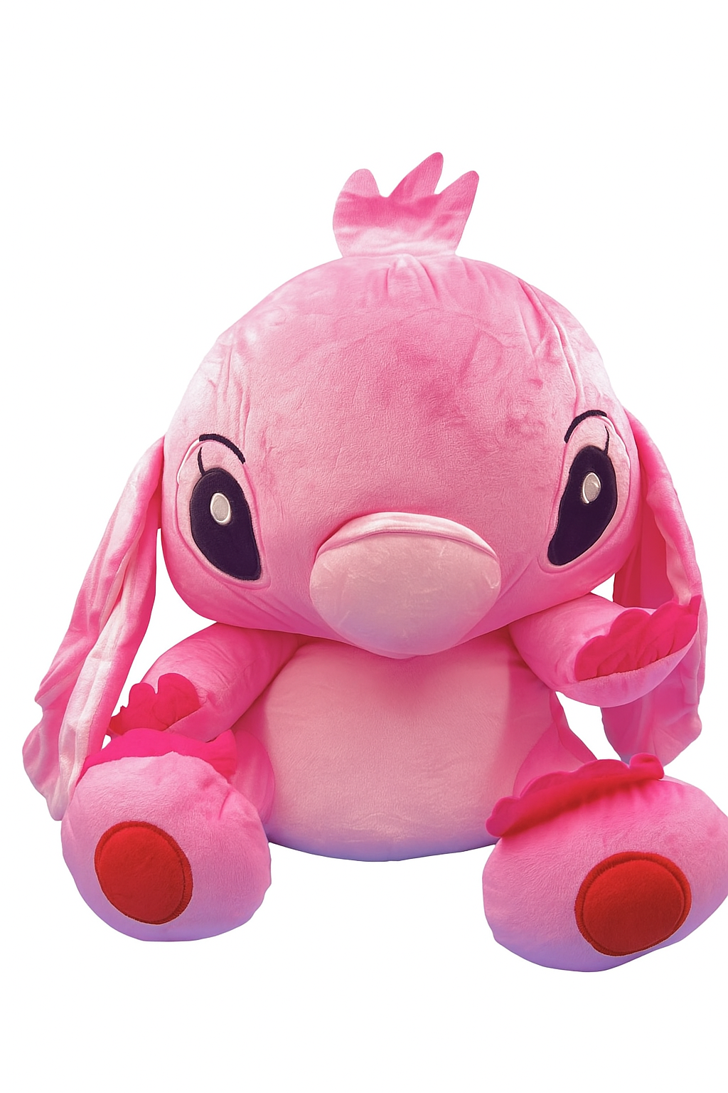 Stitch rosa angel De Peluche Mega 50 cm Extra Suavecito