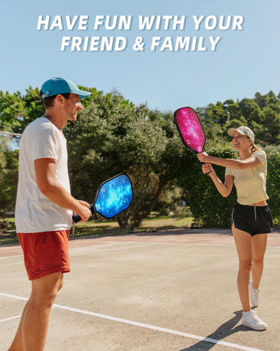 Set Pickleball Mayboom 2 Palas 4 Pelotas y Bolsa