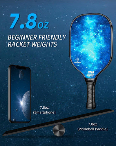 Set Pickleball Mayboom 2 Palas 4 Pelotas y Bolsa