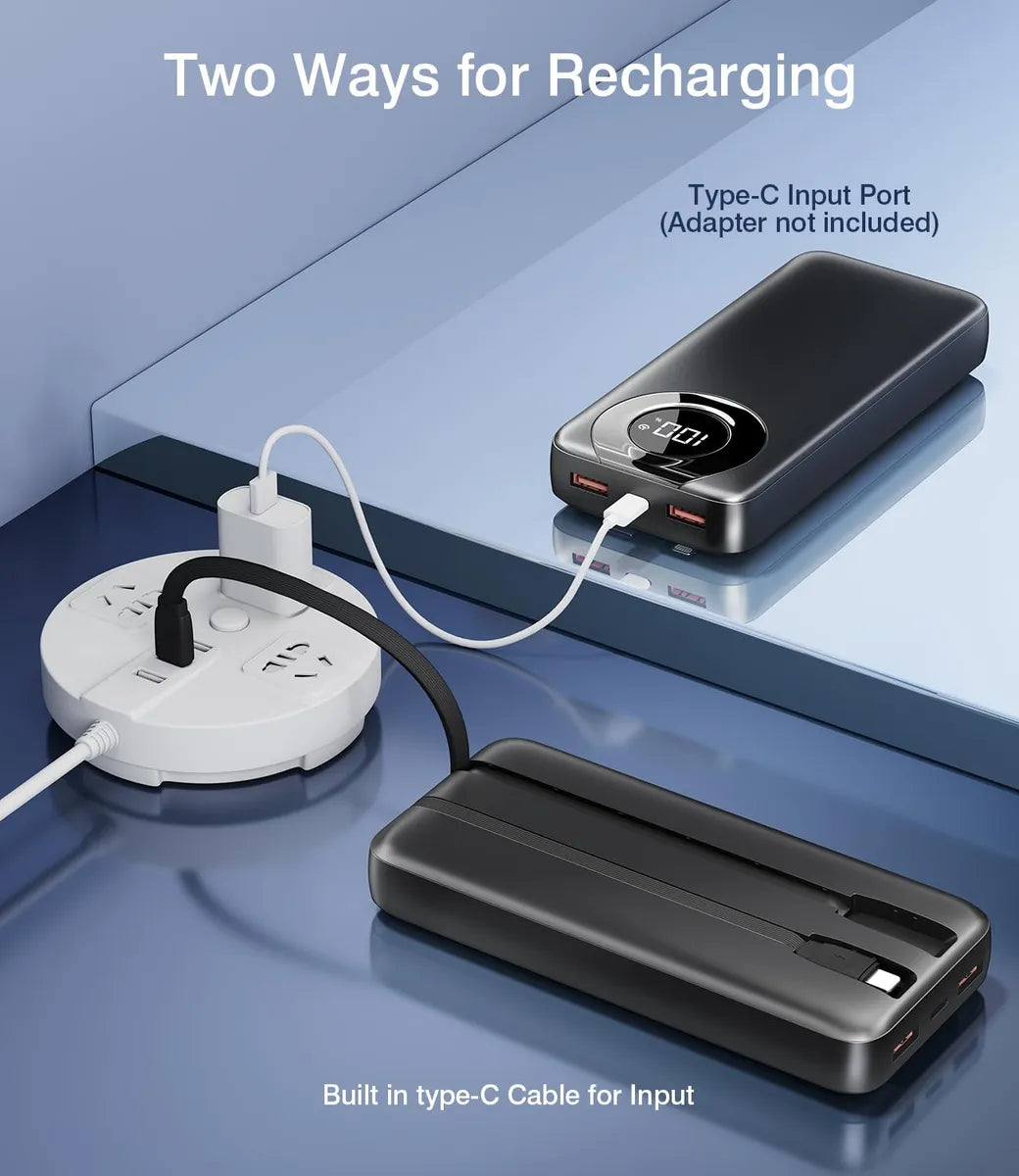 Power Bank Bateria Portatil 35000 mAh T333 (USADO)