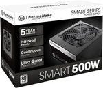 Fuente de Poder Thermaltake Smart 500W 80 Plus