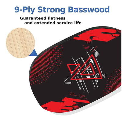 Juego de pickleball Aopoul 4 Palas madera primera calidad
