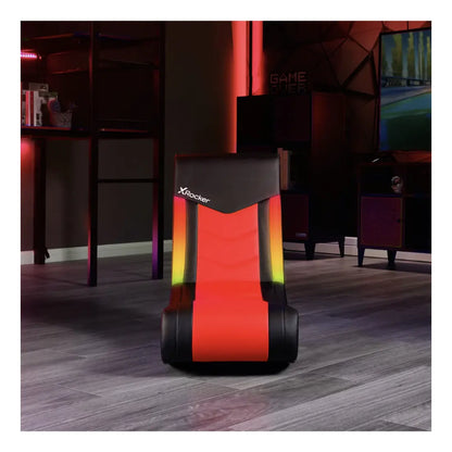 Silla Gamer X Rocker Neomotion Solo RGB Floor Rocker con Luces
