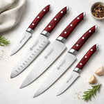 Juego de 5 cuchillos de chef japoneses, Brewin CHEFILOSOPHI