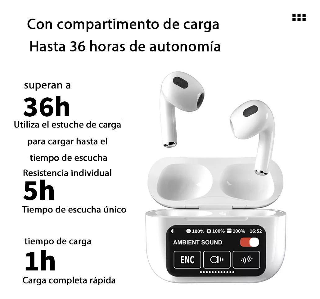 Auriculares Bluetooth Con Cancelación De Ruido ENC/HIFI