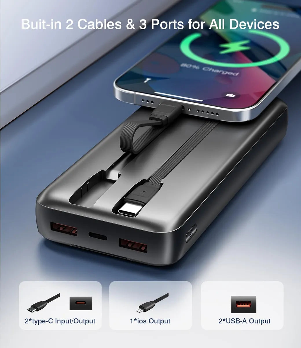 Power Bank Bateria Portatil 35000 mAh T333 (USADO)