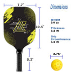 Juego de pickleball Aopoul 4 Palas madera primera calidad