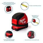 Cinta Métrica Milwaukee Profesional 8m 26 Pies Compacta