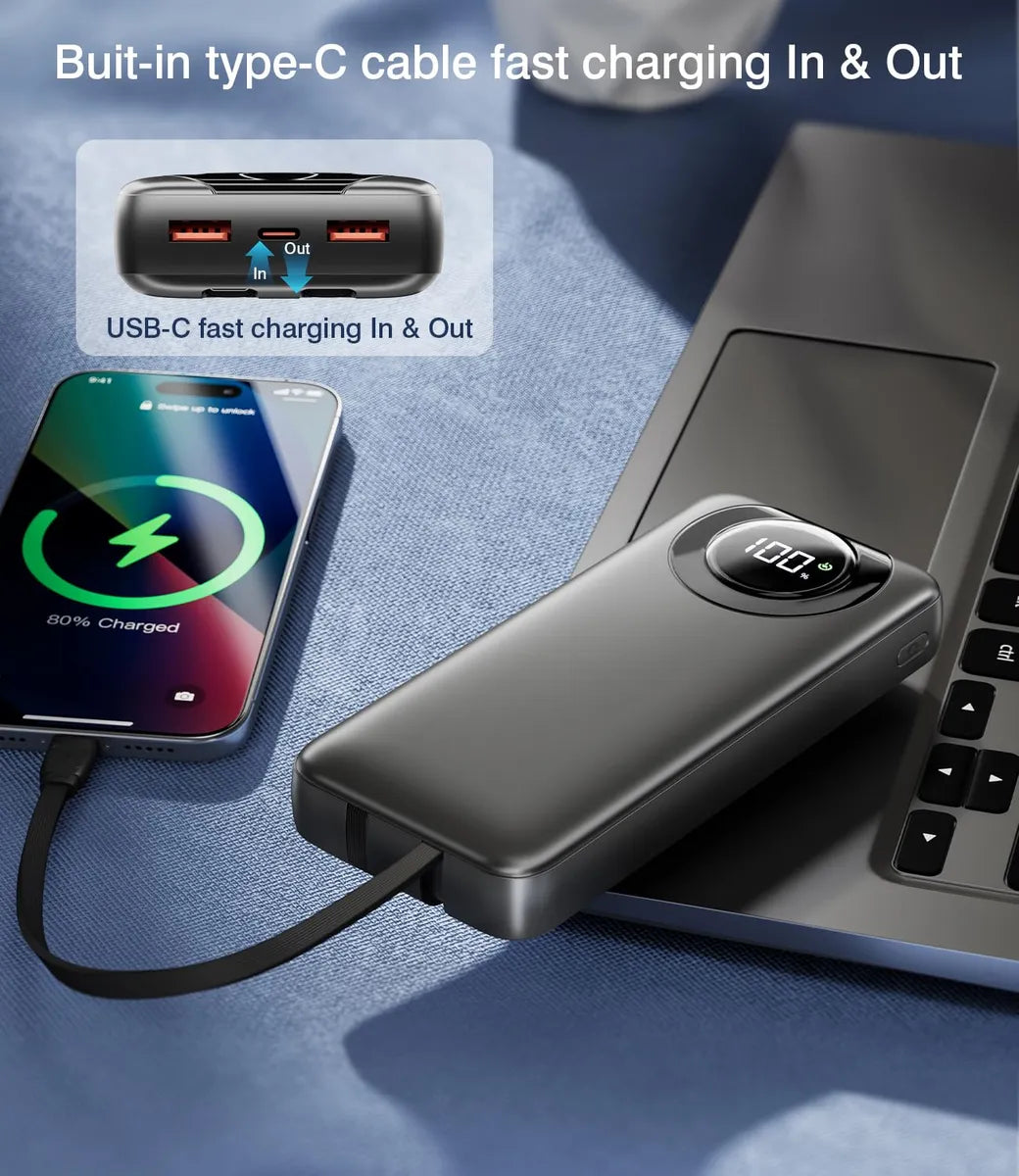 Power Bank Bateria Portatil 35000 mAh T333 (USADO)