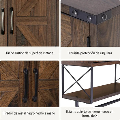 Armario De Almacenamiento Para Baño Pequeño De 3 Niveles