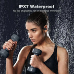Audífonos Bluetooth para ejercicio IPX7  con estuche