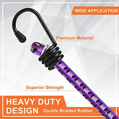 Cordones Bungee Premium 20 Piezas En Frasco