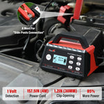 Cargador Batería Auto 2/8/15A Inteligente Arrancador  Tower Top